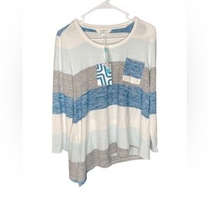 Market & Spruce NWT stitch fix women’s side knot knit long sleeve size medium